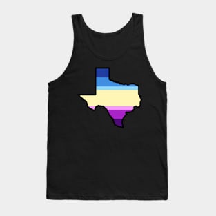 Femme texan pride Tank Top